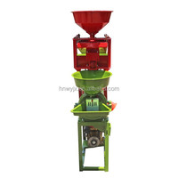 Machine de décorticage du riz à écran vibrant multicouche à classification efficace, moteur de machine à décorticage du riz, capacité de 200 à 250 kg/h pour le riz paddy