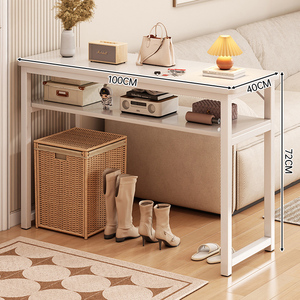 Moderno Simple Ajustable Mesita de noche Escritorio de la computadora Pequeña <span class=keywords><strong>mesa</strong></span> de pared <span class=keywords><strong>estrecha</strong></span> para la partición de la sala de estar para alquilar la habitación - Product Image 2