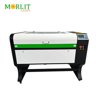 Nouveau graveur et découpeur laser CO2 haute précision 40W/50W/60W à refroidissement par eau, automatique, pour bois, acrylique, cuir, artisanat DIY, logo laser