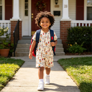 Conjuntos de ropa de verano para niños con estampado retro de <span class=keywords><strong>surf</strong></span>, <span class=keywords><strong>camiseta</strong></span> de manga corta con cuello redondo y estampado de palmeras y tabla de <span class=keywords><strong>surf</strong></span>, estilo vintage tropical Hula Girl - Product Image 2