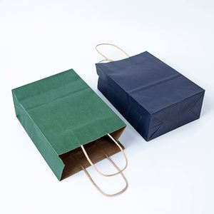 Sac en papier kraft robuste et recyclable pour boutique, emballage pour le shopping et les plats à emporter – Offre Spéciale - Product Image 4