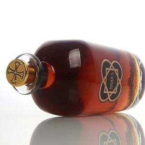 Botella vacía de licor de 750ml, frasco exótico de alcohol, whisky, ron, 375ml - Product Image 4