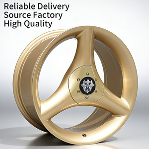 Jantes de luxe FLowtone Wheels, jantes dorées 17 pouces 4x100/114.3 17x8 ET30, jantes <span class=keywords><strong>SSR</strong></span> 8 trous, jantes en alliage pour Toyota Acura Honda - Product Image 1