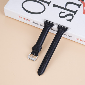 Correas de Cuero Genuino de Lujo <span class=keywords><strong>para</strong></span> <span class=keywords><strong>Apple</strong></span> <span class=keywords><strong>Watch</strong></span> <span class=keywords><strong>Ultra</strong></span> 2 3 Series 11/10/9/8/7, Diseño Delgado y Elegante <span class=keywords><strong>para</strong></span> <span class=keywords><strong>Mujer</strong></span> - Product Image 4