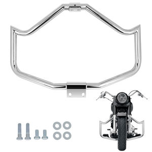 Stock Australien - Solde de Liquidation - Convient aux Motocyclettes <span class=keywords><strong>Harley</strong></span> Sportster 883 1200 XR1200 2004-2012 Barre de Protection Avant - Product Image 5