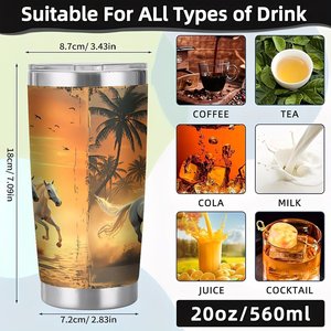 Gobelet isotherme personnalisé <span class=keywords><strong>She</strong></span> Shed Sanctuary <span class=keywords><strong>Cup</strong></span> 20oz avec côté argenté - Product Image 6