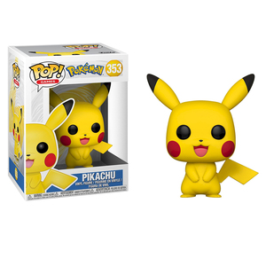 FUNKO POP Pokemon 353 Pikachu with box Vinyl Action Figures Model Toys