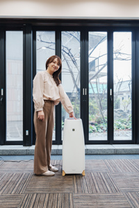 เครื่องฟอกอากาศสัตว์เลี้ยงแบบพกพาสำหรับห้องน้ำห้องที่แข็งแกร่งแผ่นกรอง HEPA สำหรับบ้านส่วนตัวล้างบุหรี่ไฟฟ้าแหล่งพลังงาน - Product Image 3