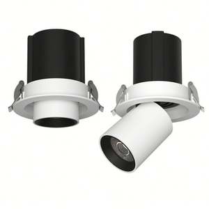 Spot LED encastré sans cadre, orientable vers le bas, 6W 12W 25W, luminaire de plafond moderne pour salon - Product Image 3