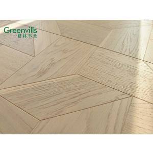 Parqué de roble de ingeniería, 100% madera auténtica, suelo interior con diseño de molino de viento novedoso - Product Image 6