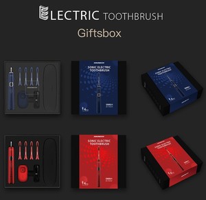 Spazzolino Elettrico Sonico Serie Blu con Sbiancamento Denti, 4 Testine, Custodia da Viaggio, Ricarica Wireless, 3 Modalità e Timer Intelligente - Product Image 6