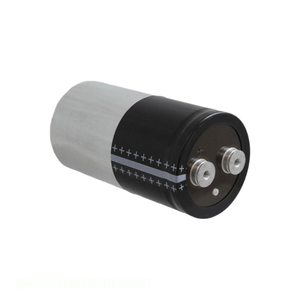 Distribuidor Autorizado, Condensador de Aluminio 3900UF 20% 350V, Montaje en Chasis con Tornillo, B43770A4398M000, 3900 uF - Product Image 1