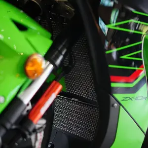 Protectores de núcleo de radiador de motocicleta, protección de cubierta de rejilla para <span class=keywords><strong>Kawasaki</strong></span> ZX10R <span class=keywords><strong>ZX10RR</strong></span> 2017-2025 - Product Image 3