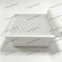 Flacons en verre borosilicate stériles ZILONG prêts à l'emploi (1 ml-30 ml) avec bouchon en caoutchouc, emballés en boîte nid d'abeille