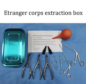 Surgical Instrument Kit Box Etranger Body Dental Extraction Instrument Set