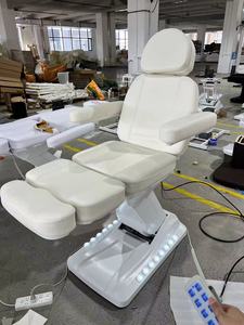 Electric Massage Chair With Built-In Headrest PU Leather Salon Furniture Contemporary Design Metal Frame 3 Motor Commercial Use - Product Image 3