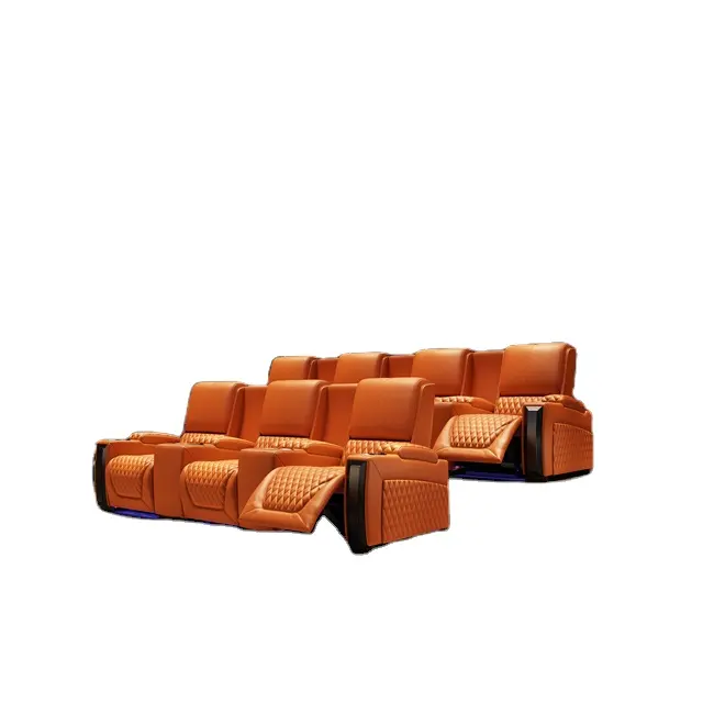 Fabrika recliner mobilya sandalye sinema kanepe tiyatro mobilya sinema koltuk mobilya oturma roomMicrofiber kumaş