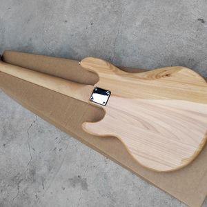 Basse électrique <span class=keywords><strong>Music</strong></span> <span class=keywords><strong>Man</strong></span> 4 5 cordes en bois naturel de haute qualité, qualité professionnelle pour les performances rock, élégante - Product Image 5
