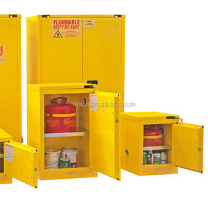 Almacenamiento de laboratorio a prueba de fuego químico líquido inflamable seguridad con puertas autocerradas laboratorio industria azul gabinete a prueba de explosiones - Product Image 2