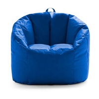 Fauteuil de salon Pumpkin, nouveau design, en tissu Oxford Smartmax, pouf