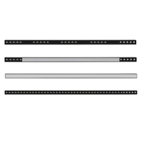Suspension linéaire LED moderne pour bureau 36W, dimmable avec télécommande, en aluminium sans joint, IP44 Ra90, pour usage domestique/bureau