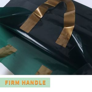 Wholesale Translucent PE <b>Plastic</b> Retail Bags with Screen Printing Recyclable Custom Colors & Logo for Shoes & Clothing Packaging - Product Image 4