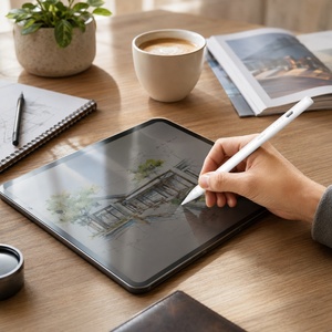 Penna Stilo KTS-P122 Type-C con Punta di Alta Precisione, Display Digitale della Batteria, Penna Capacitiva <span class=keywords><strong>per</strong></span> Telefoni e Tablet - Product Image 5