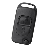 XNRKEY – coque de clé télécommande rabattable pour Mercedes Benz W168 W124 W202 W203 A C E ML C CL S SL SEL SLK E113 avec lame HU39