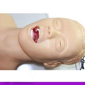 Simulador Electrónico de Intubación Traqueal, Modelo de Entrenamiento con Dientes Comprimidos, Dispositivo de Alarma, Tamaño Real, PVC Avanzado, Anatomía Detallada - Product Image 4