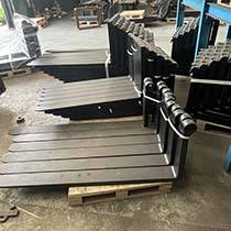 10ton 20ton 30ton <span class=keywords><strong>Pin</strong></span>/Tipo de eje Horquilla de carretilla elevadora con alta calidad - Product Image 4