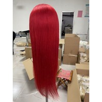 Perruques Premium en Cheveux Humains Européens Remy, Sans Colle, Transparentes pour Base en Dentelle, Densité 180%, pour Lace Front, Longues, Lisses, Naturelles