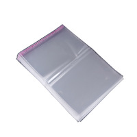 Sacs en plastique transparents autocollants, sacs d'emballage OPP transparents, à choisir pour les perles, trous de suspension