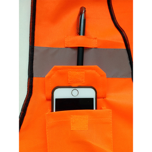 Chaleco de Motocicleta CITICITY Clase 2, Chaleco de Seguridad Reflectante de Alta Visibilidad para Hombres y Mujeres, Trabajo, Construcción - Product Image 4