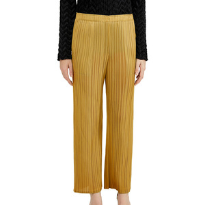 Pantaloni taglie forti pantaloni da donna pantaloni da donna mutandine pantaloni a pieghe a vita alta - Product Image 6