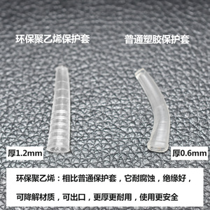 Thickened Tweezers Protective Cover Large Size Transparent Plastic Durable For Eyebrow Use - Product Image 4
