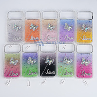 Expédition Rapide & Stock Disponible – Coque de Protection Antichoc en TPU avec Strass Mignons pour Filles, Compatible iPhone 17