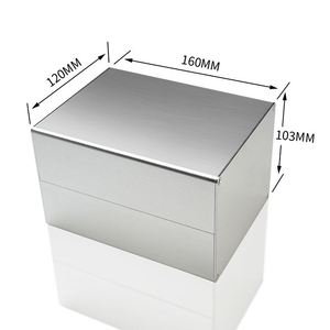EBM Industrial <b>Metal</b> PCB Instrument Housing OEM ODM Custom Aluminum Alloy Profile Electronic Power Control Switch <b>Box</b> Enclosure - Product Image 1