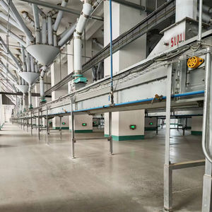 उच्च गुणवत्ता वाले कन्वेयर बेल्ट रबर कन्वेयर बेल्ट समायोज्य गति कन्वेयर परिवहन गेहूं आटा और मकई का आटा - Product Image 1