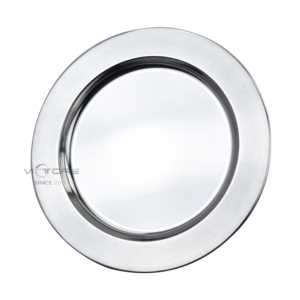 Vente flash : Assiettes <span class=keywords><strong>de</strong></span> service en métal argenté <span class=keywords><strong>de</strong></span> 30/35 cm, sous-assiettes <span class=keywords><strong>de</strong></span> mariage en acier inoxydable - Product Image 1
