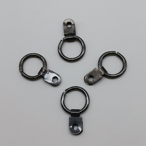 Circle Hanging Metal Hanger Carbon Steel Round <b>Hook</b> For Wall Door Mounting <b>Tools</b> Large Size Concealed Traceless Design - Product Image 2