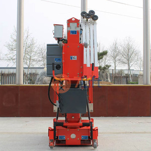 Plataforma de trabajo aéreo de elevación eléctrica hidráulica Escalera Andamio de aluminio de un solo mástil <span class=keywords><strong>Manlift</strong></span> - Product Image 2