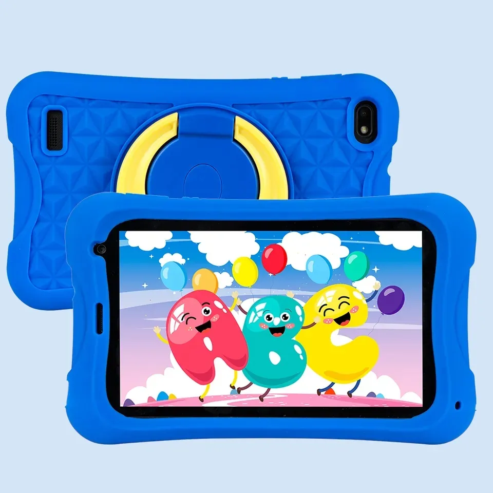 7 polegadas Android 11 Mini Tablet Pc com Wifi 3G 4G SC7731 Quad Core 1.6GHz IPS 1024*600 caso impermeável Kids Educational Tablet