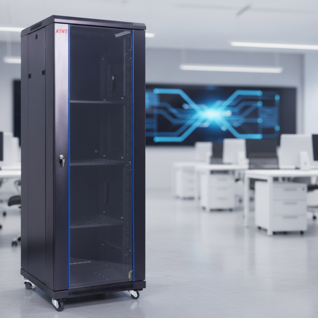 42U Sheet Metal Fabrication Punching for Indoor Outdoor Network Server Switch Computer Cabinet