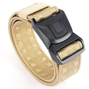 Cinturones de tela para hombre, accesorio ecológico para senderismo americano, ideal para golf - Product Image 1