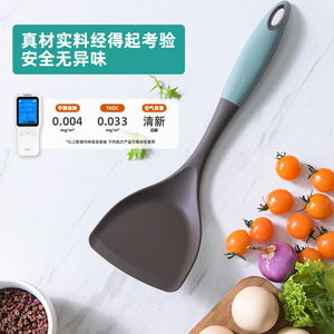 Silicone Spatula Non Stick High Temperature Resistant Kitchen Utensil Stir Fry Spoon Cooking Tool - Product Image 1