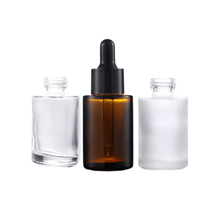 Frosted Essence <strong>Dropper</strong> Fine Essential Oil <strong>Bottle</strong> <strong>10ml</strong> 20ml 30ml 50ml 100ml Glass White Screw Cap - Product Image 4