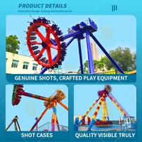 Équipement de parc d'attractions extérieur de haute qualité, fabrication directe en usine, grande balançoire à pendule personnalisée