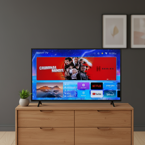 Televisor Inteligente de 65 Pulgadas en Oferta en China, Televisor de Pantalla Plana Ultra HD 4K, Televisor Negro OEM para Hotel con Android WiFi - Product Image 1