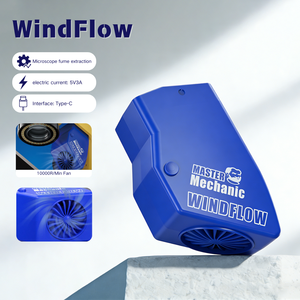 Extrator de Fumaça para Microscópio WindFlow - Remoção Rápida de Fumaça, Vibração de Alta Frequência e Grande Fluxo de Ar, Garantia de 1 Ano - Product Image 1