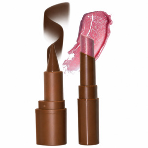 Rouge à lèvres minéral scintillant, couleur marron nude brillante, 4 #   Icy Mocha Hydratant Certifié FDA pour le Maquillage Quotidien - Product Image 4
